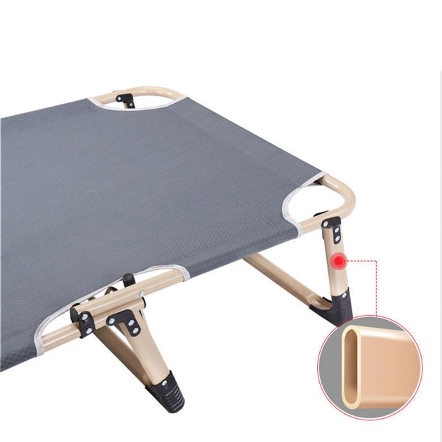 Łóżko turystyczne Magboss 56608 składane 194 cm Szary (5904041107566) - obraz 3