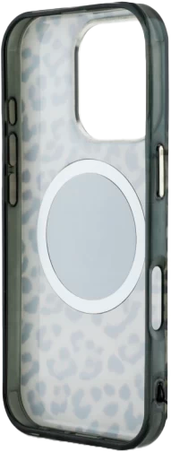 Панель Guess HC IML Leopard Triangle Cord Strap MagSafe для Apple iPhone 16 Pro Brown (3666339432638) - зображення 6