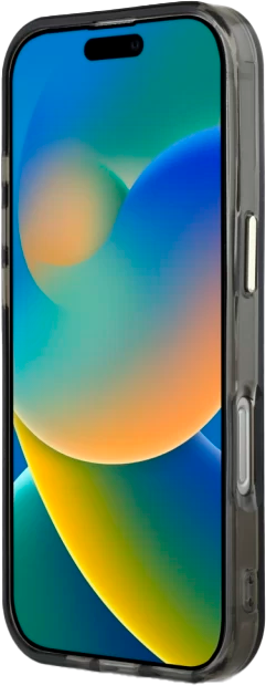 Etui Guess IML Metal Mountain Logo MagSafe do Apple iPhone 16 Pro Black (3666339433680) - obraz 5