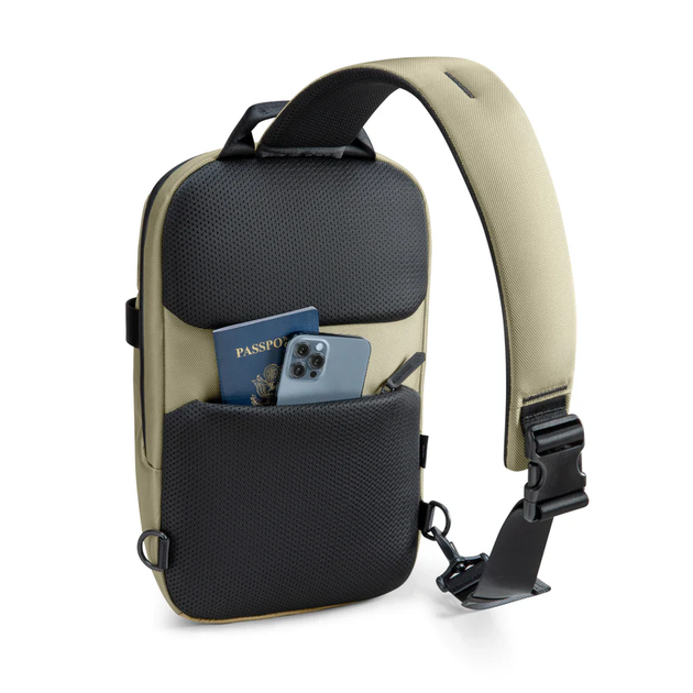 Сумка Tomtoc Navigator-T24 Sling Bag Khaki 14 Inch/7L (T24M1K1) - Фото 2 Сумка Tomtoc Navigator-T24 Sling Bag Khaki 14 Inch/7L (T24M1K1) - изображение 2