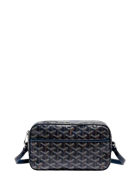 Премиальная сумка через плечо Goyard темно-синяя. - Фото 2 Премиальная сумка через плечо Goyard темно-синяя. - изображение 2