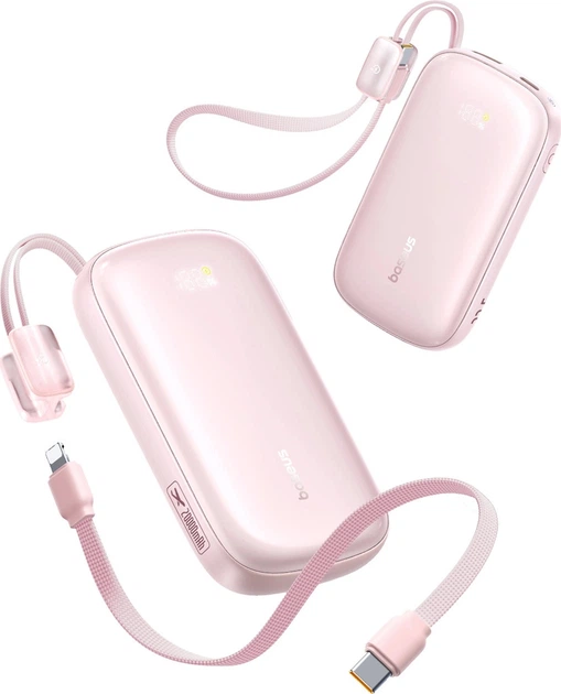 Powerbank Baseus EnerFill FC21 Qpow 3 Ultra 20000 mAh 22.5W Pink (E0027M02) - obraz 2