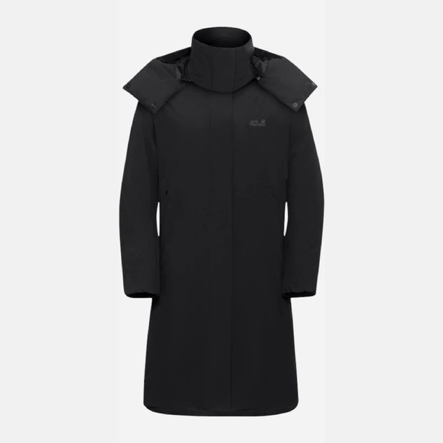 Парка зимняя женская Jack Wolfskin Frost Haven Coat W A65090-6000 M Черная (4064886515160) - изображение 16