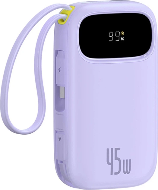 Powerbank Baseus EnerFill FC21 20000 mAh 45W Purple (E0028D02) - obraz 1