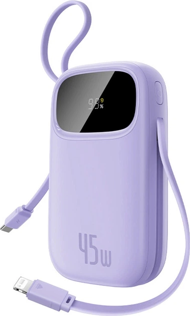 Powerbank Baseus EnerFill FC21 20000 mAh 45W Purple (E0028D02) - obraz 2