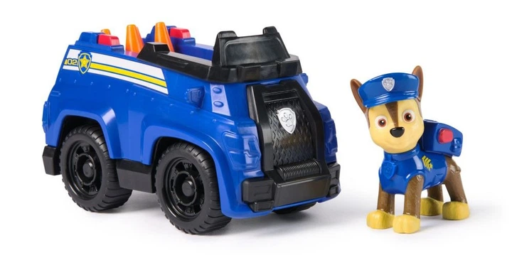 Samochód policyjny Spin Master Vehicle Paw Patrol Chase z figurką (0778988507551) - obraz 3