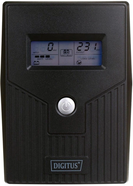 UPS Digitus Line-Interactive 360W/600VA (DN-170063-LCD) - obraz 1