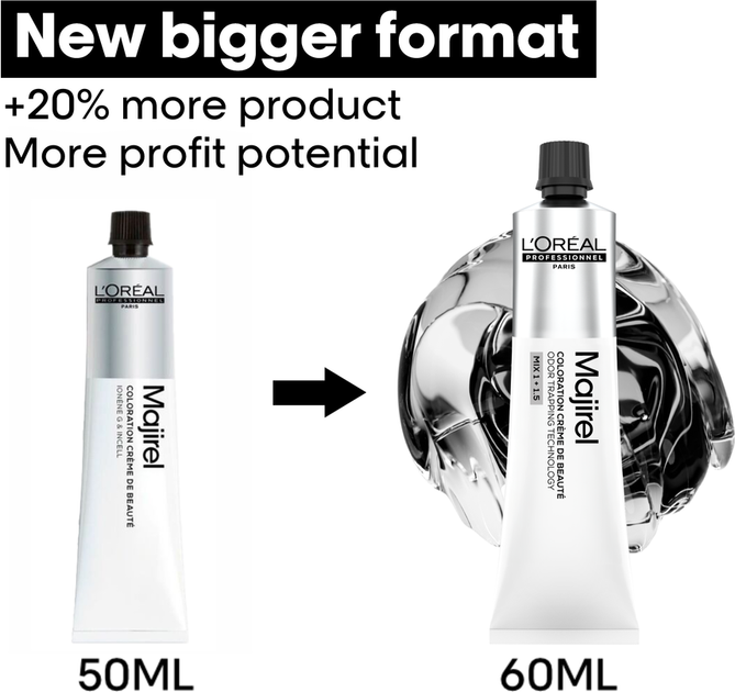 Farba do włosów L'Oreal Professionnel Majirel 7.8 Rubio Moca 60 ml (3474637280574) - obraz 11