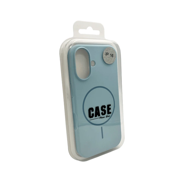 Чохол для смартфона Cosmic Silicone Case Magnetic для iPhone 16 45,Sky Blue (SilMag16-45) - зображення 2