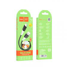 Кабель HOCO X82 silicone charging data cable for type-c 2A/1m black - зображення 2