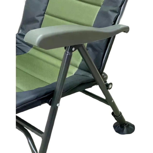 Кресло рыболовное карповое Eclipse Comfort XL 1010, эргономичное, складное, с подлокотниками и наклонной спинкой, вес 7 кг, до 170 кг - изображение 5