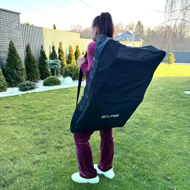 Карповое кресло Eclipse Dyscover 1010-L, складное, с подлокотниками, телескопические ножки, чехол, каркас стальная труба, нагрузка до 150 кг - изображение 9