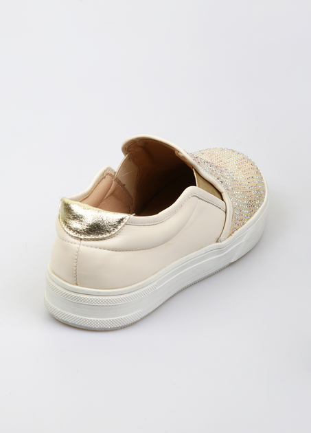 Слипоны Foletti Kids 37 Светло-бежевый (BEV-S-31-Light-beige) - Фото 4 Слипоны Foletti Kids 37 Светло-бежевый (BEV-S-31-Light-beige) - изображение 4