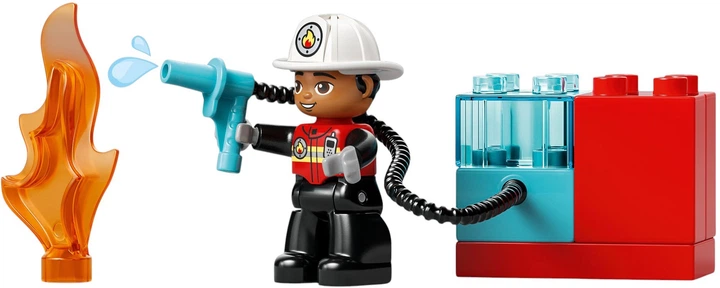 Конструктор LEGO DUPLO Town Пожежна машина зі шлангом і пожежником 28 елементів (10473) - зображення 6