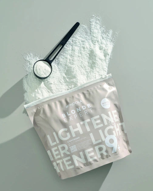 Пудра для знебарвлення волосся Indola Blonde Expert Lightener 9+ White 450 г (4067971102931) - зображення 4