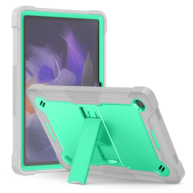 Протиударний чохол з підставкою Shockprof Capsule для Samsung Galaxy Tab A9+ / A9 Plus 11" SM-X210 SM-X216 Бірюзовий - Фото 1 Протиударний чохол з підставкою Shockprof Capsule для Samsung Galaxy Tab A9+ / A9 Plus 11" SM-X210 SM-X216 Бірюзовий - зображення 1