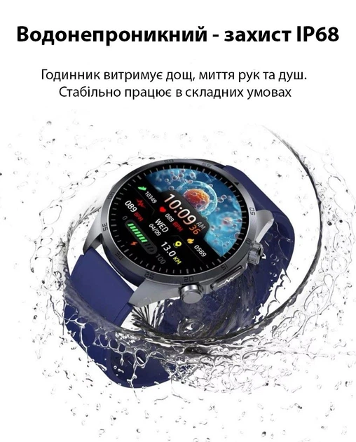 Смарт годинник VALDUS VE57 PRO, чорний - изображение 5