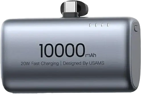 Powerbank USAMS PB82 10000mAh 20W Grey (6958444995168) - obraz 2