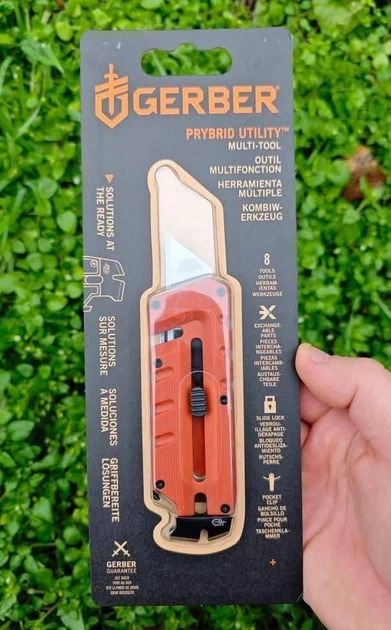 Мультитул Gerber Prybrid Utility Clip - Burnt Orange Помаранчевий - зображення 2