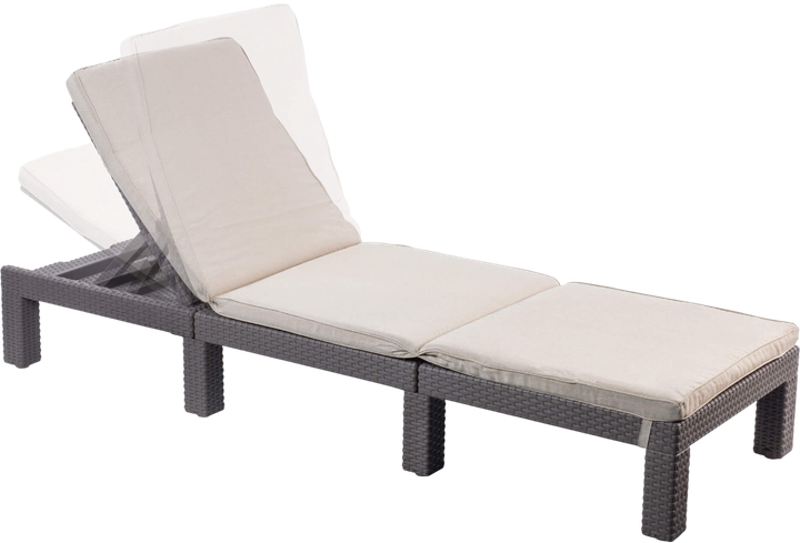 Leżak ogrodowy Keter Daytona Deluxe 252225 - obraz 3