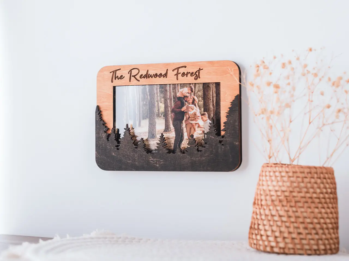 Фоторамка The Frame Depot Лес персонализированная под горизонтальное фото 20 х 25 см Бежевый (forest_8x10_horizontal) - Фото 4 Фоторамка The Frame Depot Лес персонализированная под горизонтальное фото 20 х 25 см Бежевый (forest_8x10_horizontal) - изображение 4