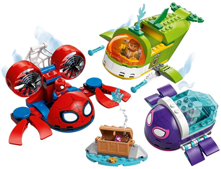 Конструктор LEGO Спайді: підводні транспортні засоби 154 елементи (11207) - зображення 2