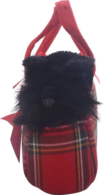 Maskotka Aurora Fancy Pals Scottish Terrier w torbie 20 cm 130354B (5034566603288) - obraz 2