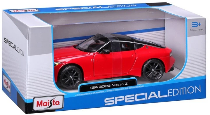 Metalowy model samochodu Maisto Special Edition Nissan Z 2023 1:24 MST32904RD (90159064718) - obraz 1