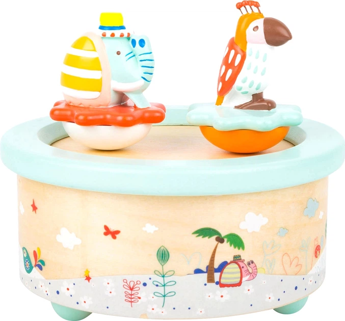 Музична скринька Small Foot Папуга та Слон (4020972111081) - зображення 1