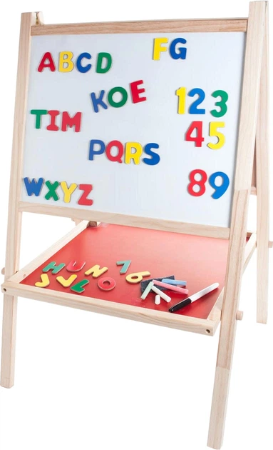 Дошка для малювання Дерев’яна шкільна та біла (8716096012958) - зображення 1