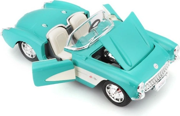 Metalowy model samochodu Maisto Special Edition Chevrolet Corvette 1957 1:24 MST31275 (90159072225) - obraz 14