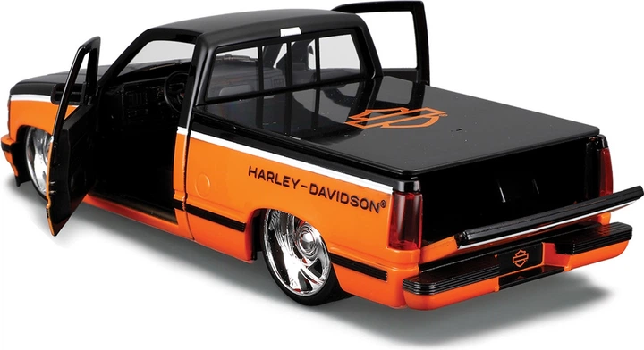 Metalowy model samochodu Maisto Harley-Davidson Chevrolet 454 SS Pickup 1993 1:24 MST32274 (090159322740) - obraz 2