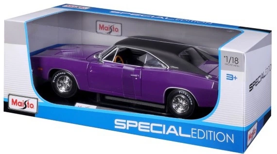 Metalowy model samochodu Maisto Special Edition Dodge Charger R/T 1969 1:18 MST31387PL (90159070382) - obraz 3