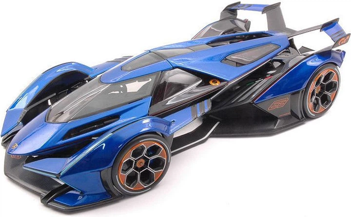 Metalowy model samochodu Maisto Lamborghini V12 Vision GT 1:18 MST36454BU (90159071334) - obraz 2