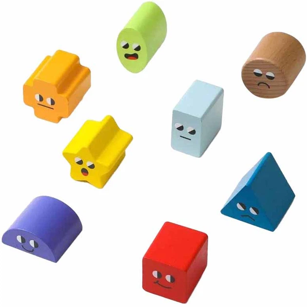 Sorter kształtów Dorjee Drewniany Jednorożec 12 elementów (6973840430921) - obraz 2