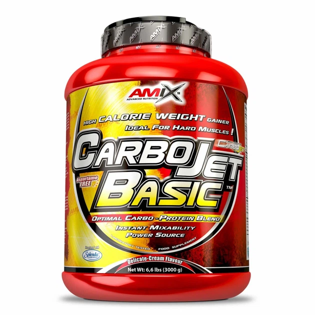 Гейнер для Набору Маси CarboJet Basic - 3000г Ванільний крем (8594159535503) - Фото 1 Гейнер для Набору Маси CarboJet Basic - 3000г Ванільний крем (8594159535503) - зображення 1