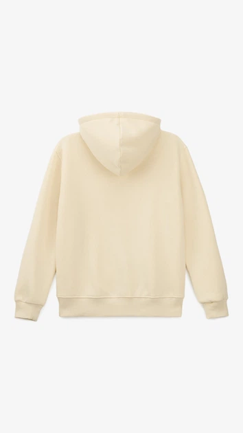 Толстовка однотонная женская On me onme-100 3XL Сливочный shop (2000999362781) - Фото 4 Толстовка однотонная женская On me onme-100 3XL Сливочный shop (2000999362781) - изображение 4