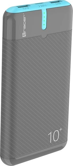 Powerbank Tracer EnerGo 10000 mAh 10W Gray/Blue (TRABAT47514) - obraz 2