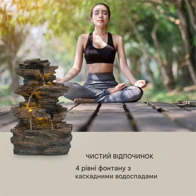 Каскадный солнечный фонтан Blumfeldt Messina (10034734) - изображение 6