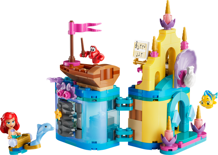Zestaw klocków LEGO Disney Princess Magiczny minipałac Arielki 179 elementów (43285) - obraz 2
