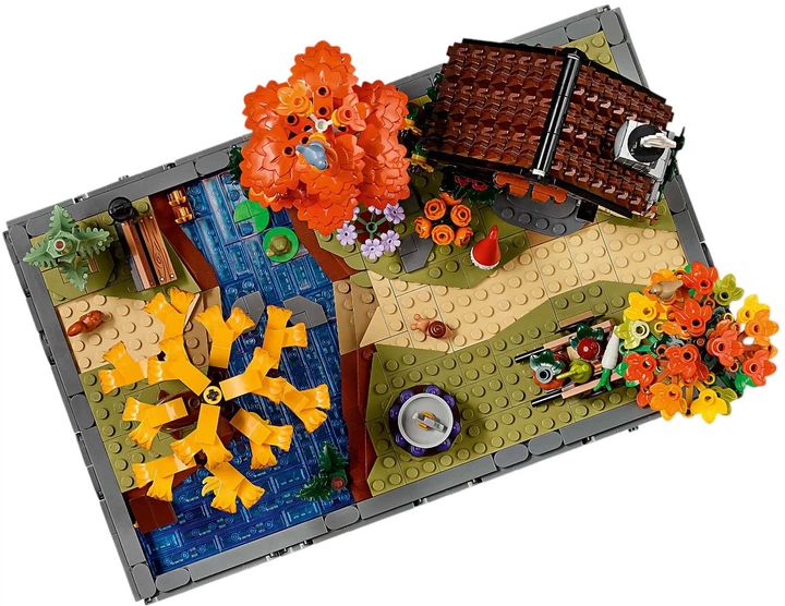 Zestaw klocków LEGO Icons Jesienny ogród z chatką 1102 elementy (11372) - obraz 6