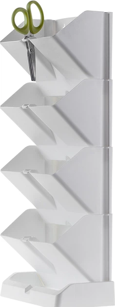 Вертикальний садовий настінний модуль Kadax Seres 48 x 19 см Білий (K8014) - зображення 4