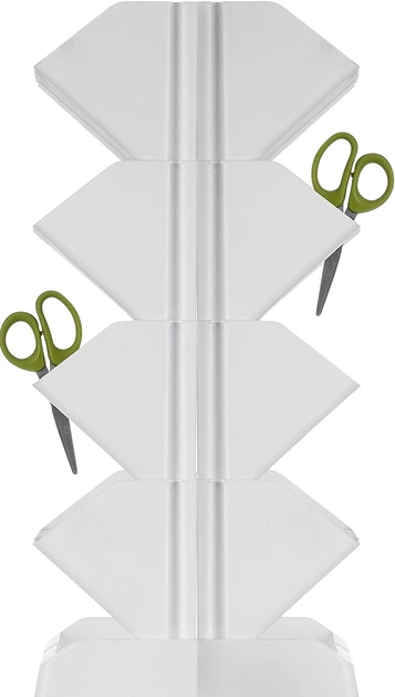 Вертикальний садовий настінний модуль Kadax Seres 48 x 19 см Білий (K8014) - зображення 6