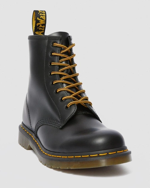 Круглые шнурки Dr.Martens Round 140 см BROWN+YELLOW AC046001 — для 8-10 люверсов - изображение 3