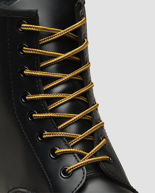 Круглые шнурки Dr.Martens Round 140 см BROWN+YELLOW AC046001 — для 8-10 люверсов - изображение 4