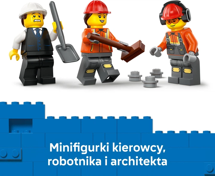 Конструктор LEGO CITY Бетонозмішувач 371 елемент (60478) - зображення 6