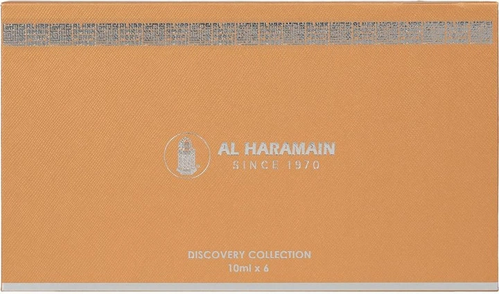 Zestaw miniatur unisex Al Haramain Discovery Collection Amber Oud 6 x 10 ml (6291106814088) - obraz 4