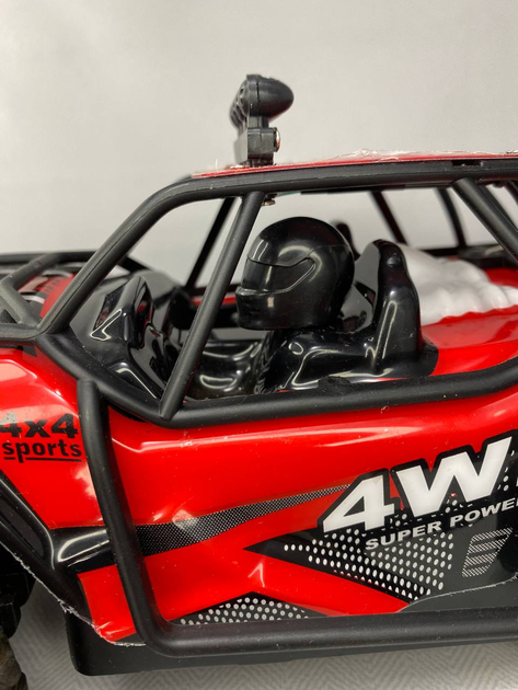 Б/У RC автомобиль ZWN 1:16 4WD 25 км/ч, радиоуправляемый внедорожник на аккумуляторе, 2.4GHz, LED, внедорожный - изображение 7