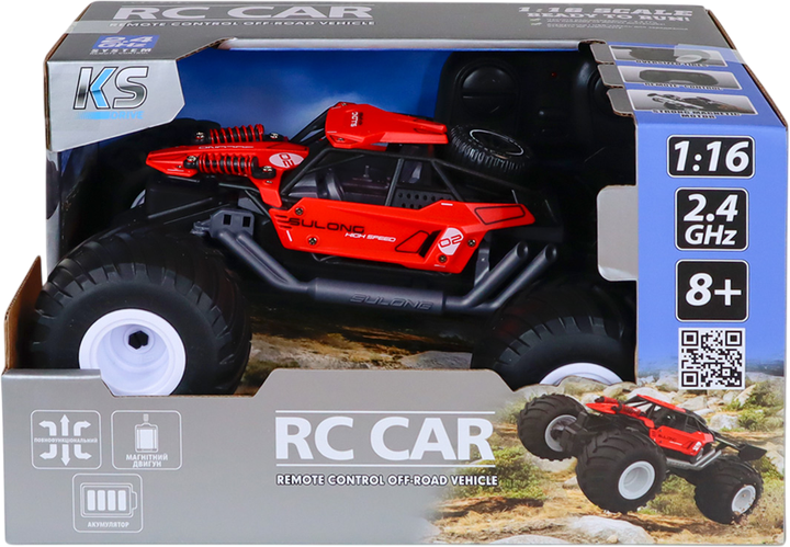 Автомобиль на радиоуправлении KS Drive Off-Road Strong Power 1:16