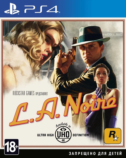 Игра L.A. Noire PS4 (английская версия) - Фото 2 Игра L.A. Noire PS4 (английская версия) - изображение 2